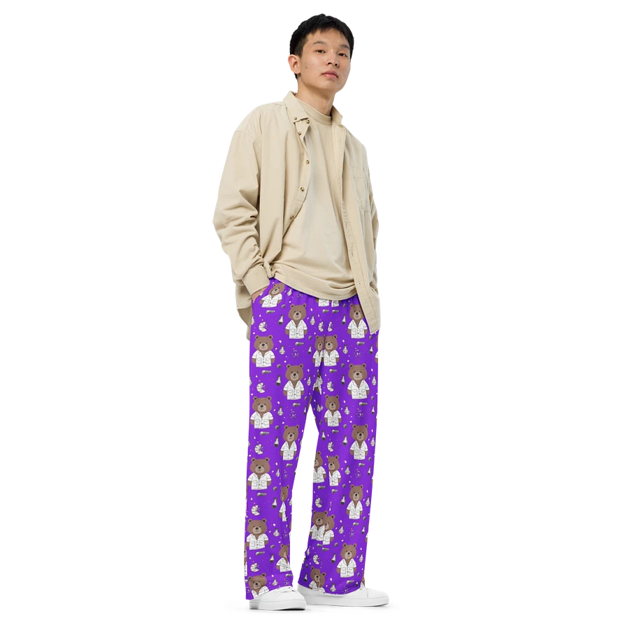 Science Bear Pants - Purple product image (3)