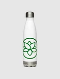 Lofi Lotus Stainless Steel Water Bottle product image (1)