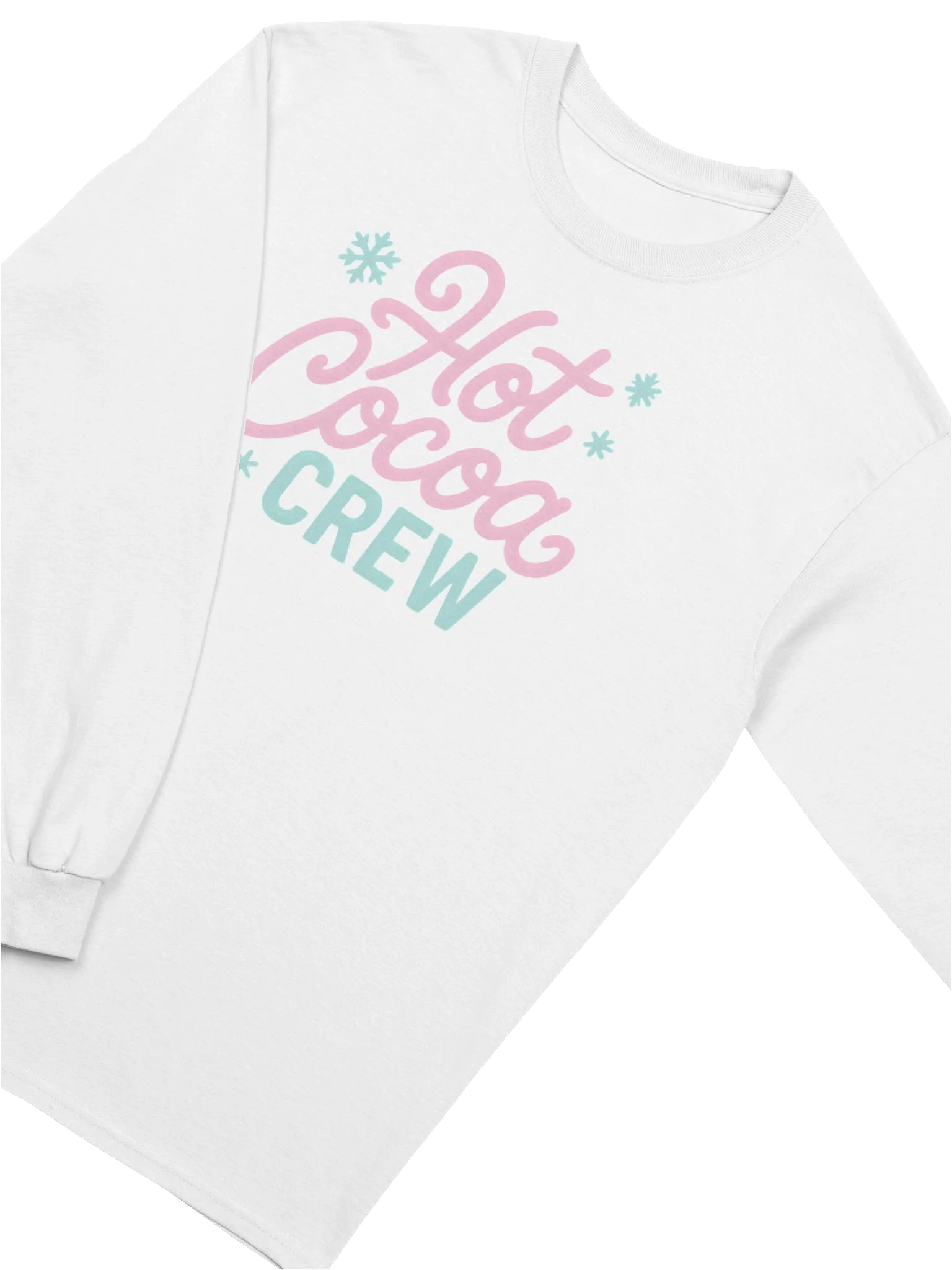 Hot Cocoa Crew Long Sleeve Tee product image (3)