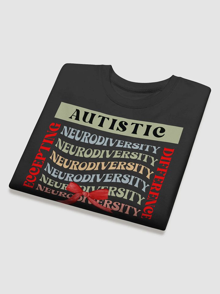 Neurodiversity, Accepting Autistic Difference Heritage Sweatshirt product image (2)