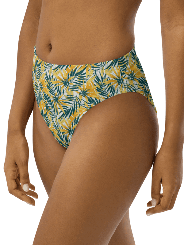 Tropical Summer | Recycled High Waisted Bikini Bottom product image (3)