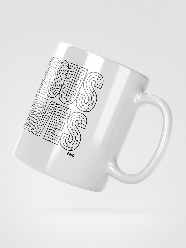 "Jesus Saves" Mazed Glossy Mug product image (5)