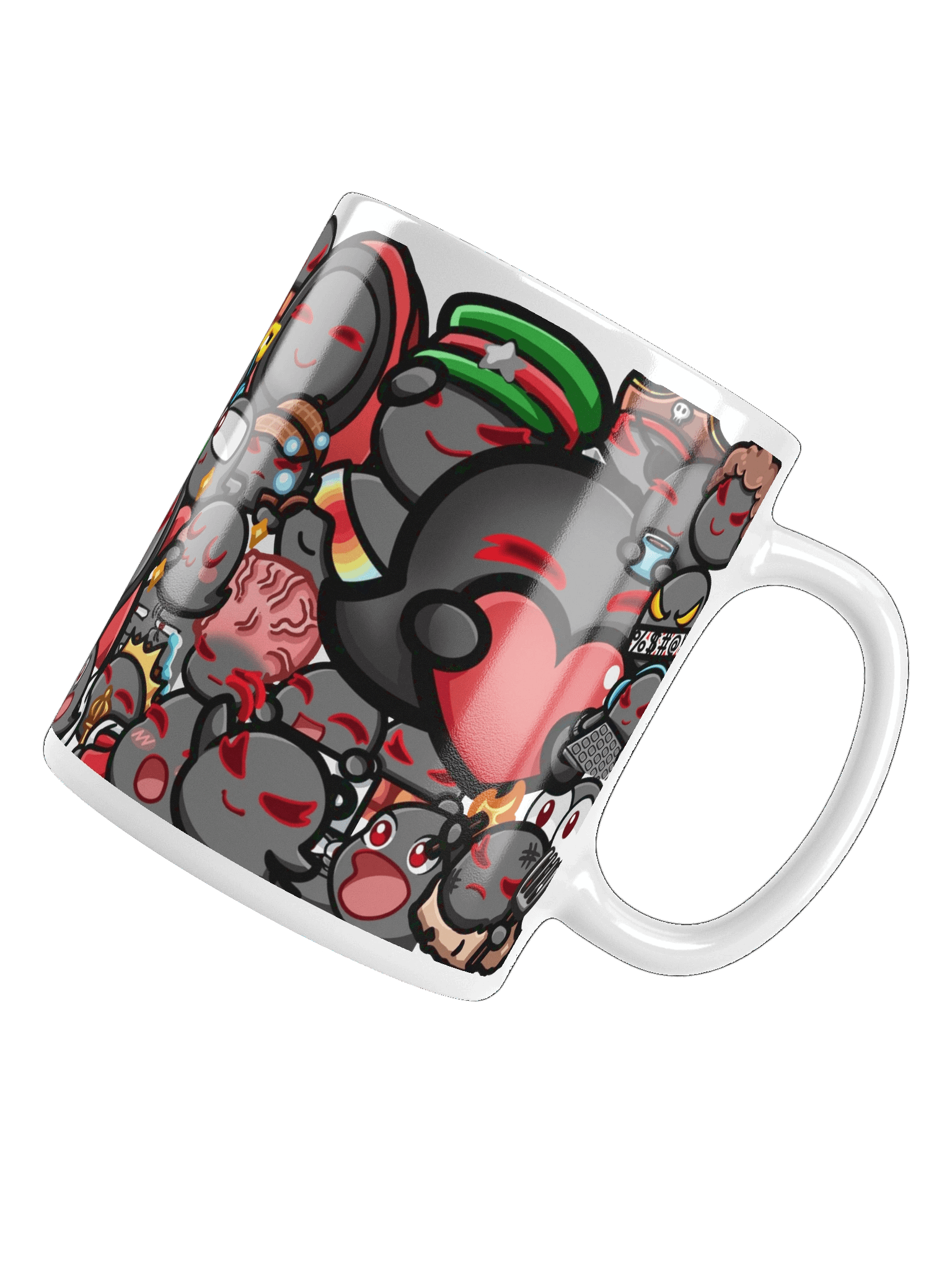 Emote-Tional Support White Mega Mug - 20 oz product image (3)