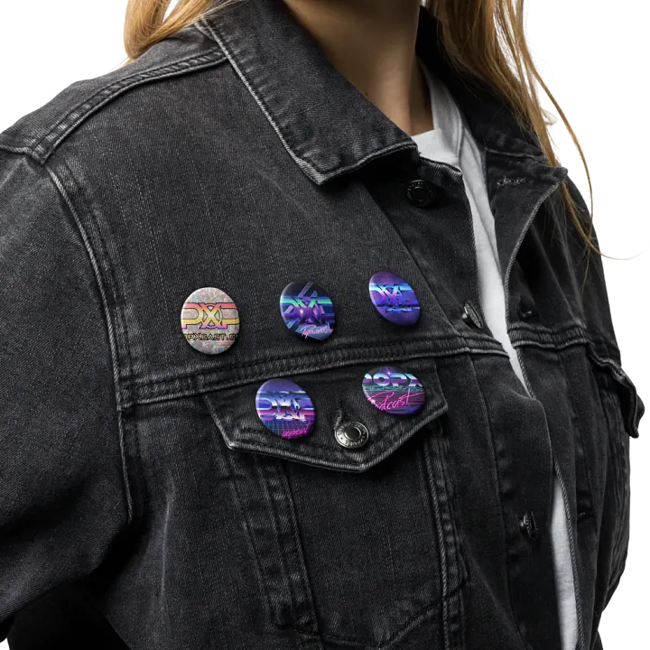 PopXcast Official Live Stream Pin Button Collector Set product image (2)