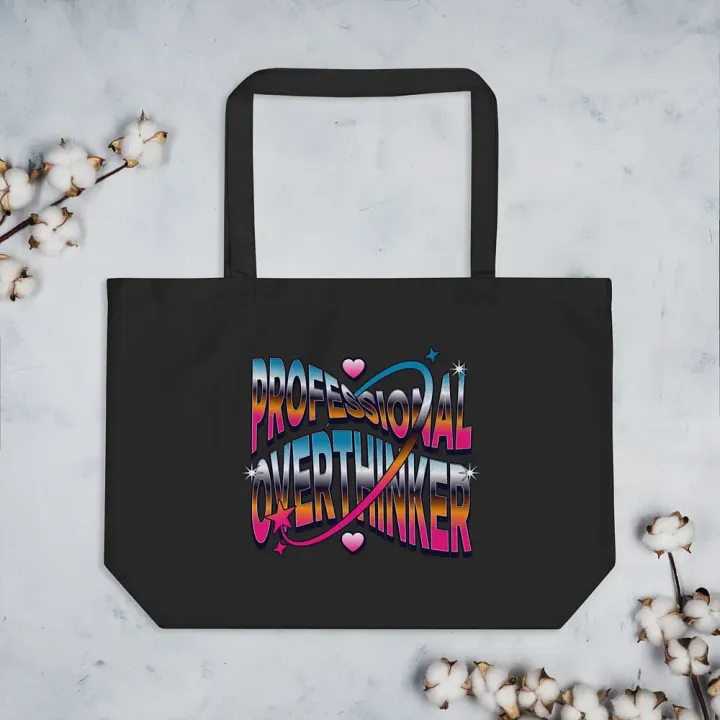 Professional Overthinker Gradient Tote product image (2)