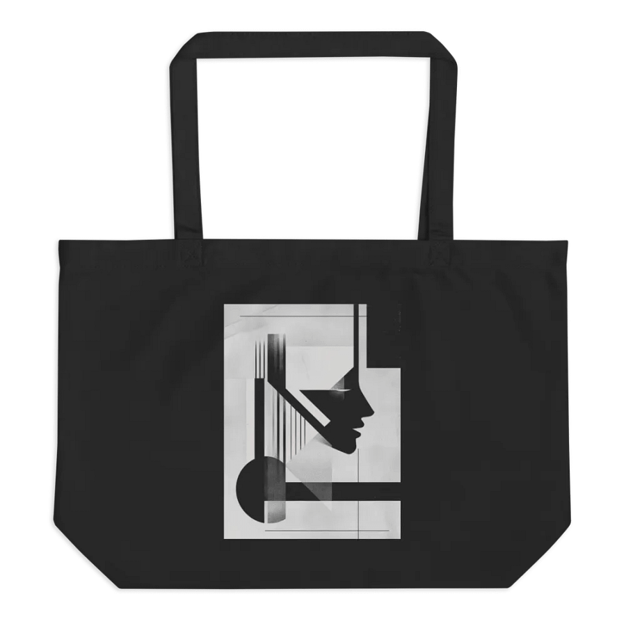 Abstract Persona 003 (Black) (Organic Cotton Tote) product image (1)