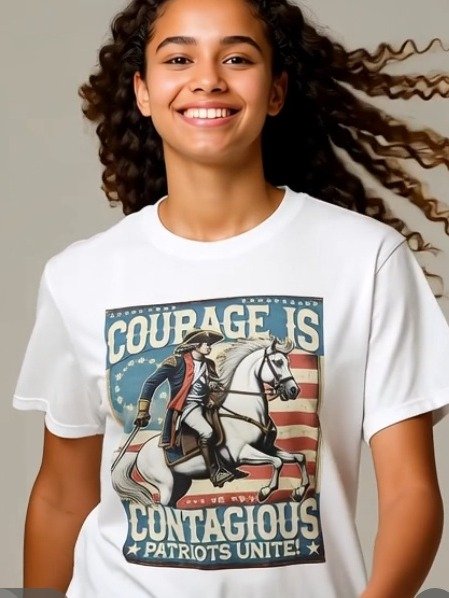Courageous Patriot Vintage T-Shirt product image (7)