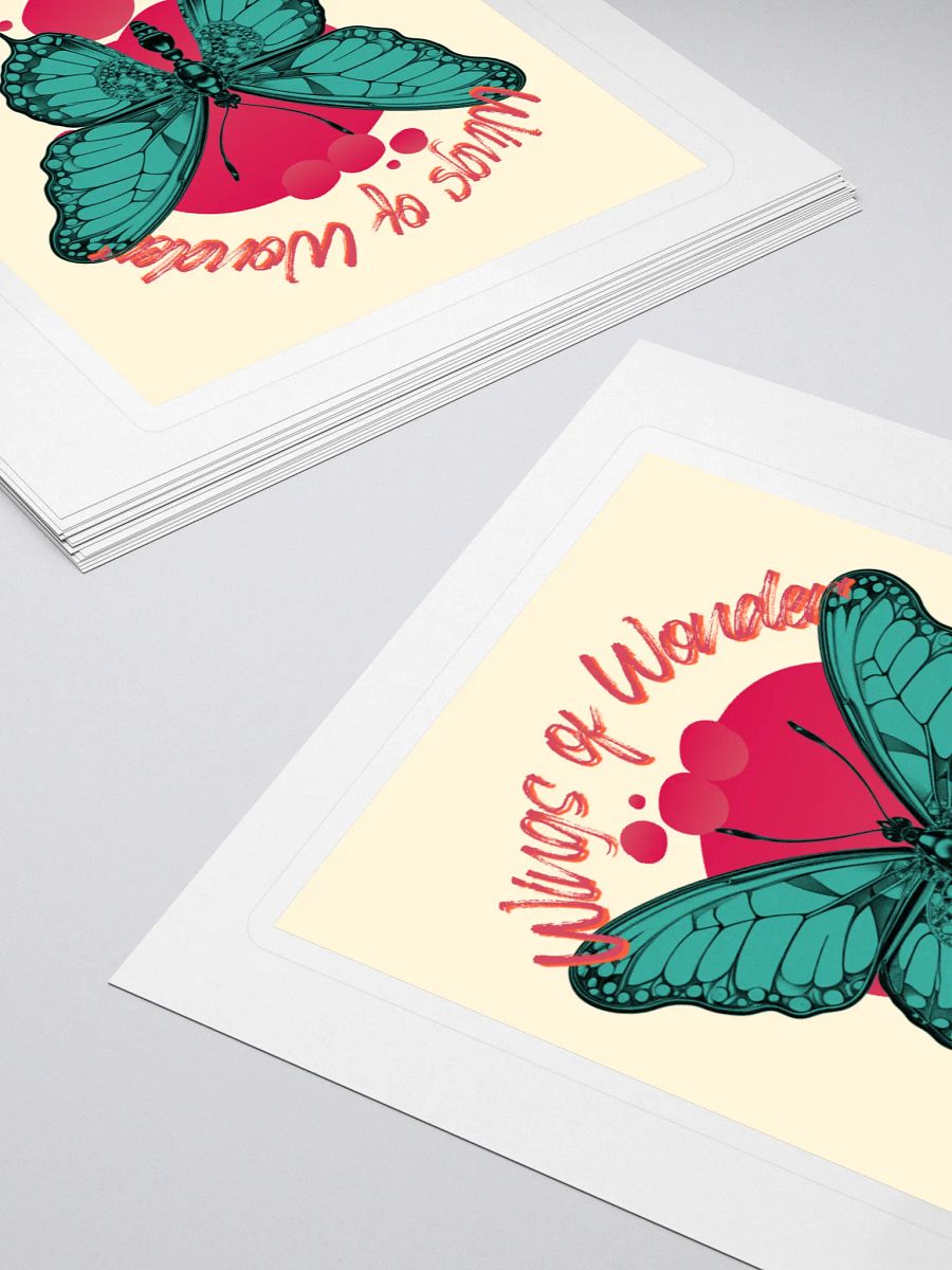 Wings of Wonder Butterfly Stickers product image (4)
