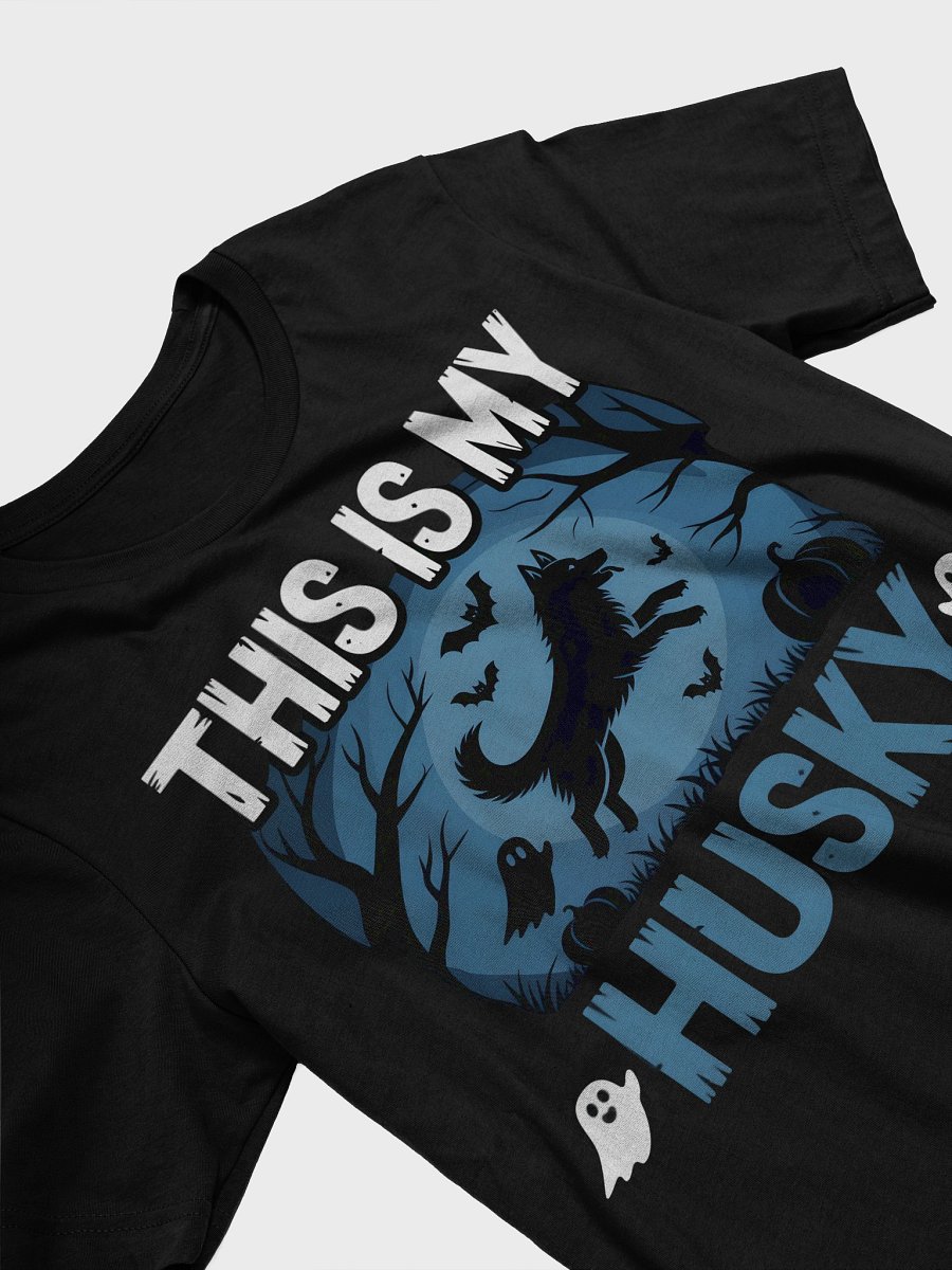 Halloween Husky Night Sky T-Shirt product image (3)