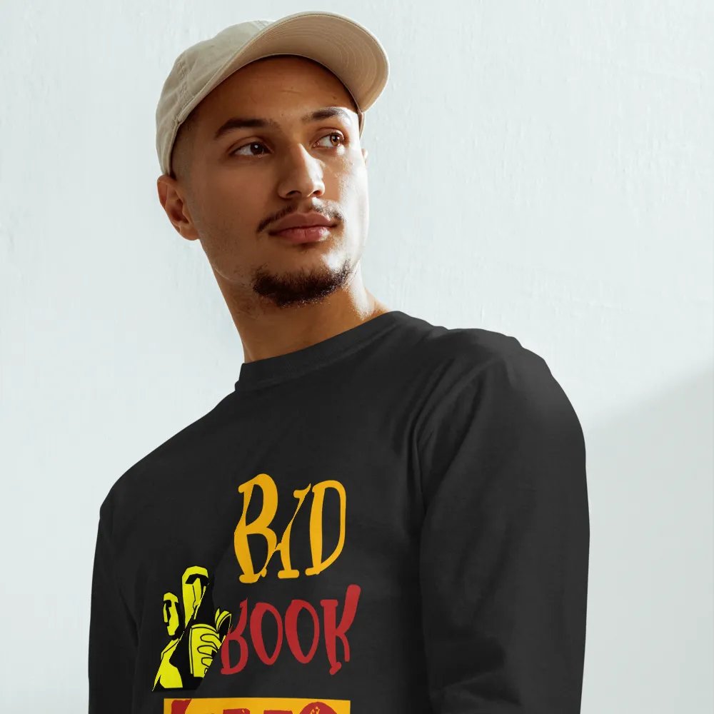 Bad Book Dudes Illustrated Long Sleeve Shirt product image (3)
