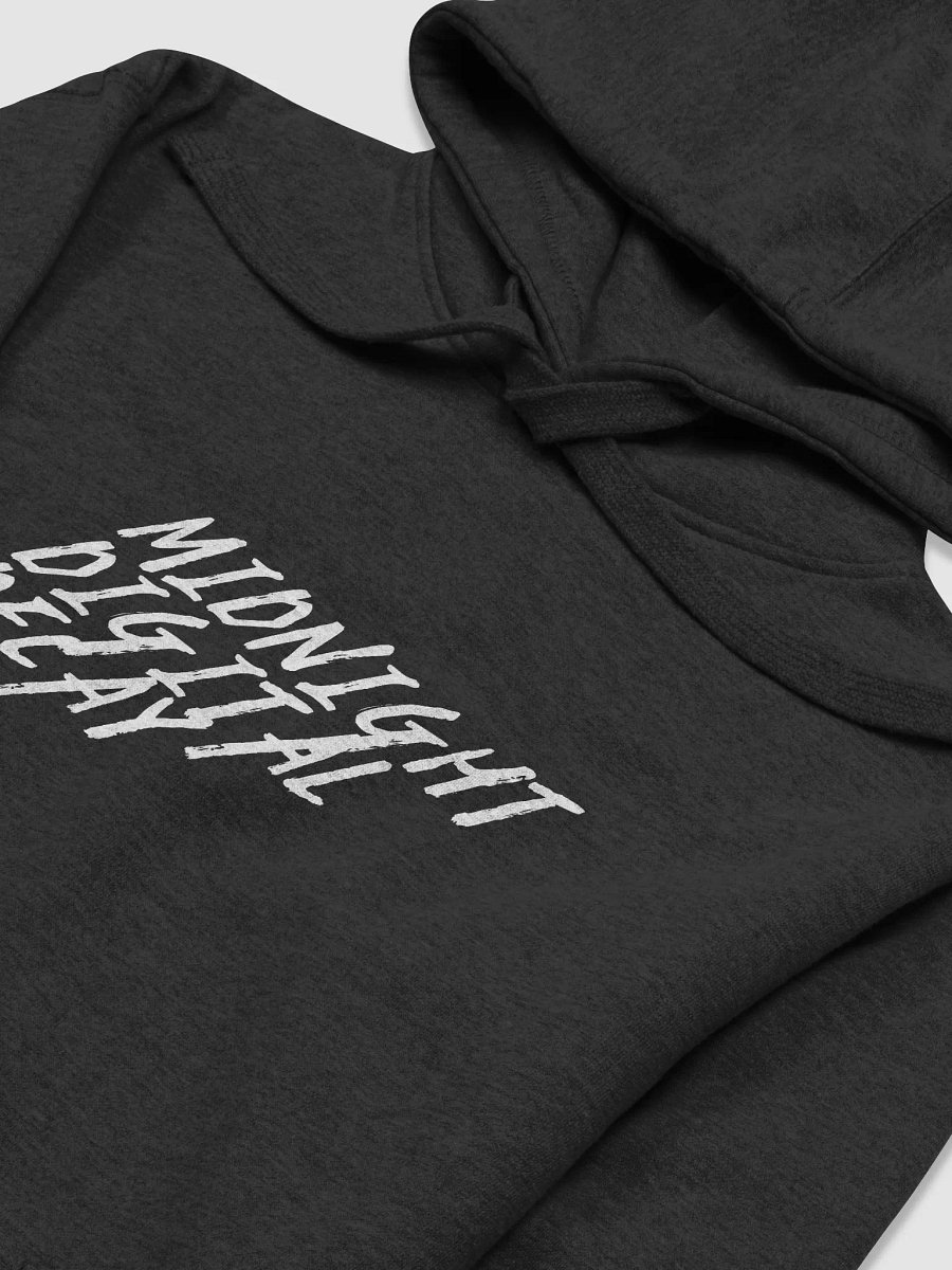 Midnight Digital Decay Hoodie (Black Edition) product image (3)