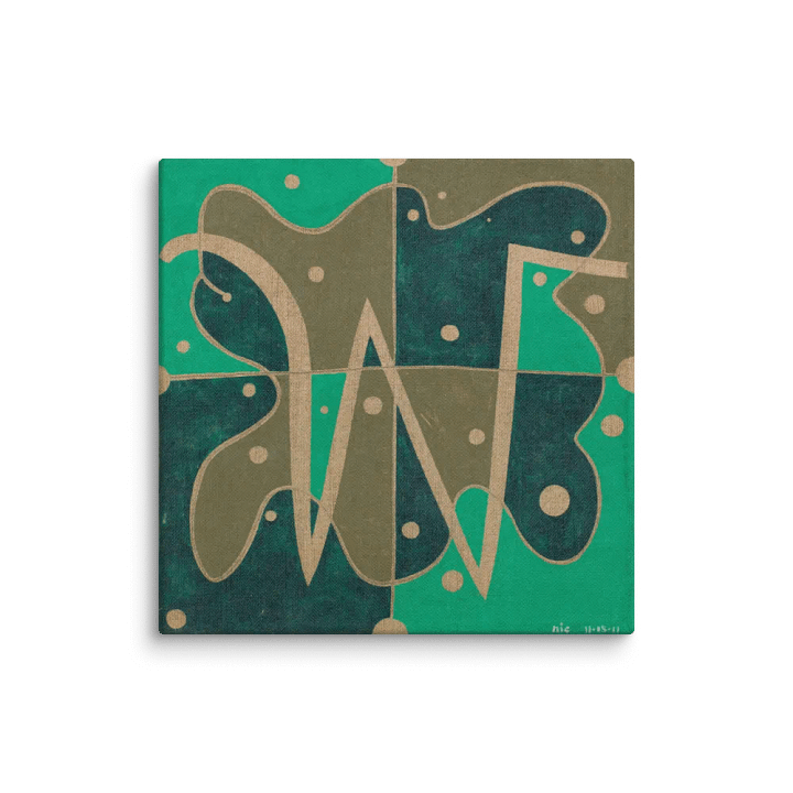 W on Canvas (12" x 12") product image (1)