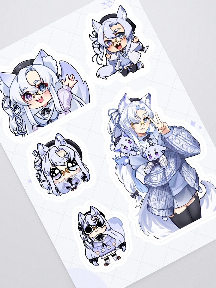 [Artist Collection] Sticker Sheet (6" x 8") product image (1)