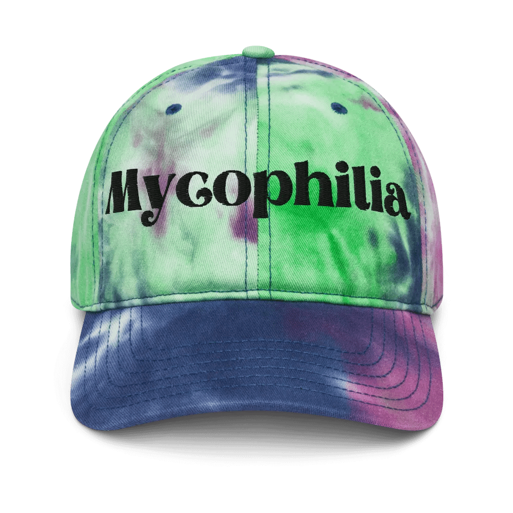 Caps de Libertad! Tie-Dye Cap (Full Mushrooms) 🍄🍄🍄 product image (4)