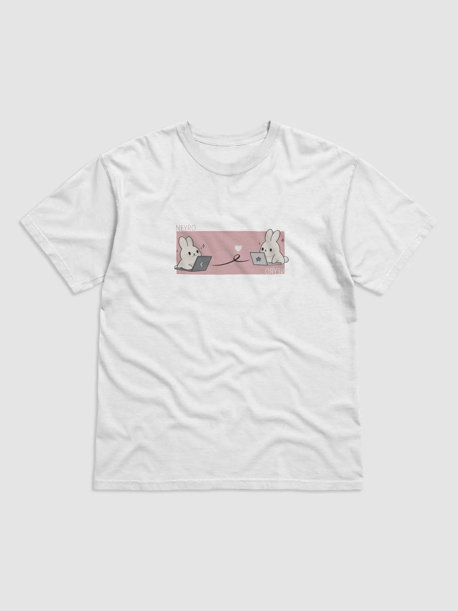 Bunny Computer Shirt product image (1)