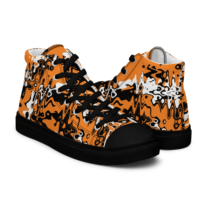 cyberorange high top canvas shoes (womens) product image (1)