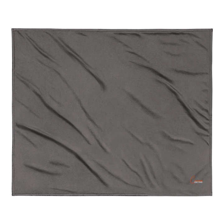 Curious Equestrian Cozy Sherpa Blanket product image (2)