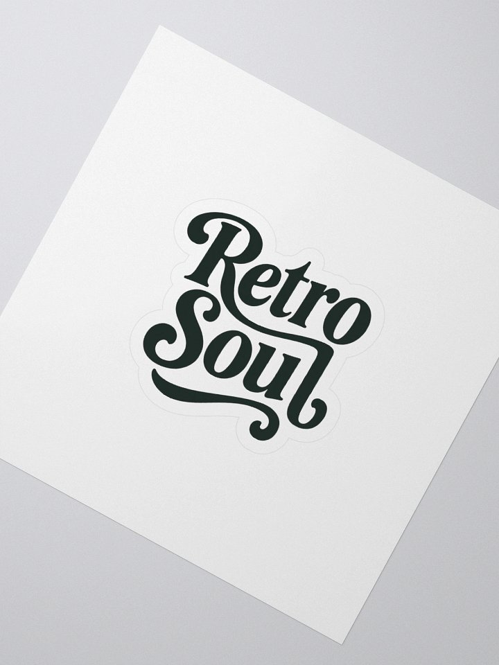 Retro Soul Kiss Cut Stickers product image (2)