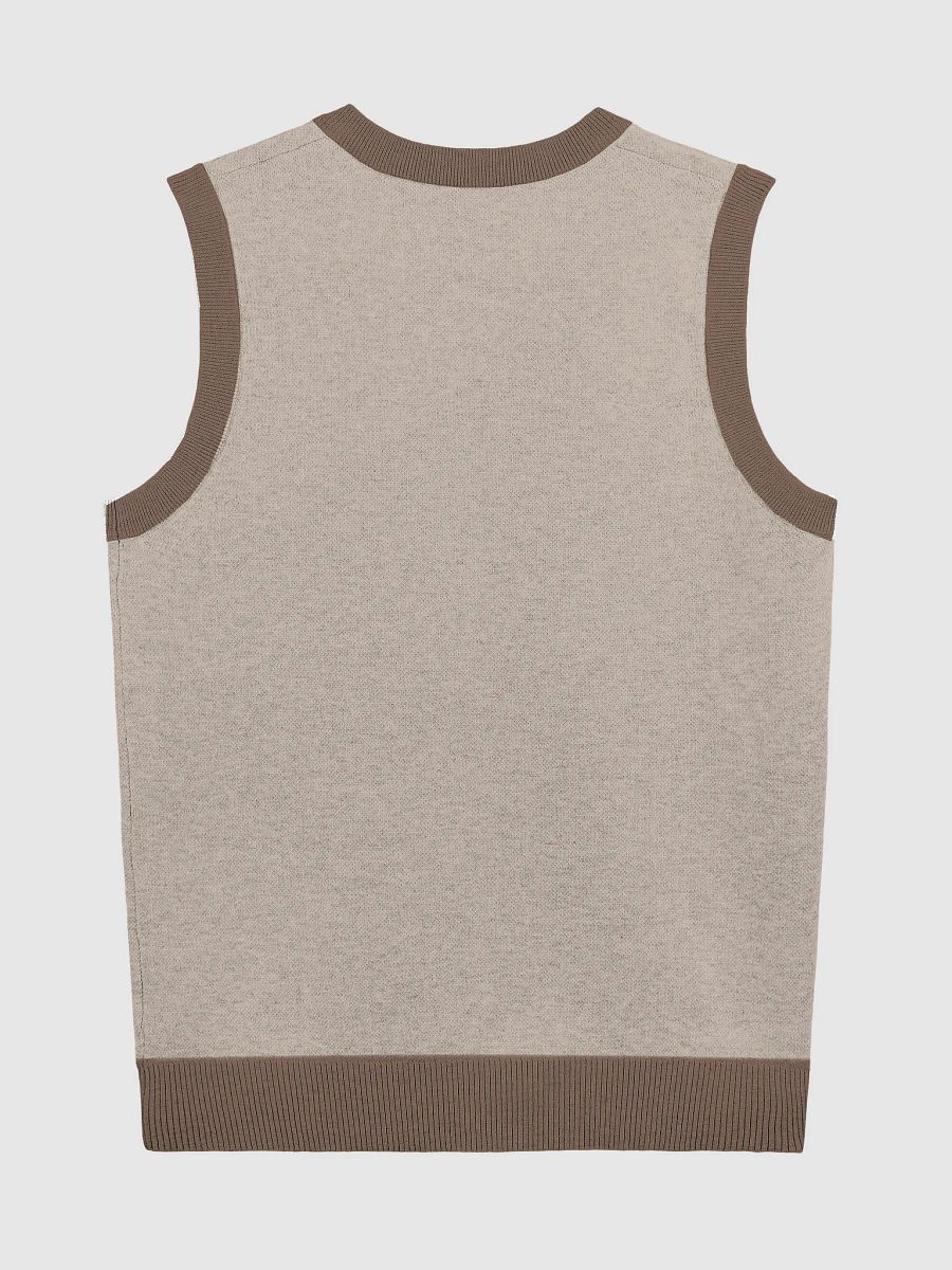 Tan Yacht Club V Neck product image (8)