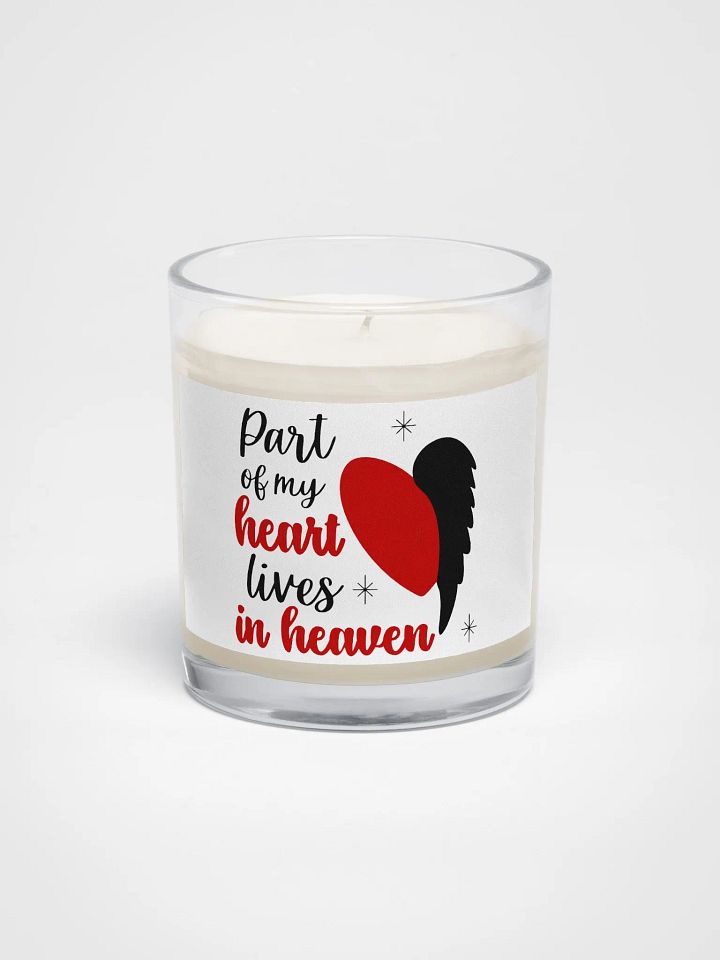 Part of my heart lives in heaven Soy Wax Candle product image (1)