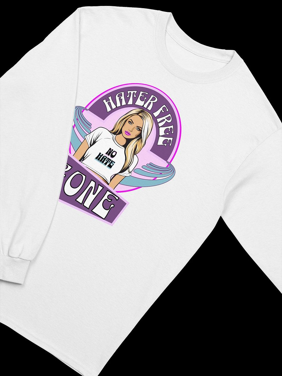 Hater Free Zone - Gildan Ultra Cotton Unisex Long Sleeve T-Shirt product image (8)