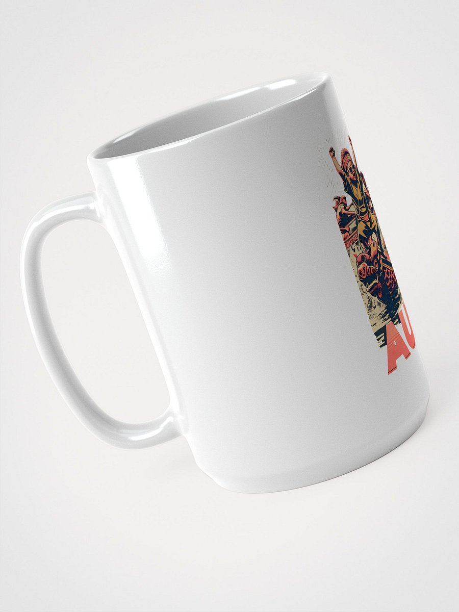 Energetic Dragon Boat Race | Aura Art Print Mug product image (3)