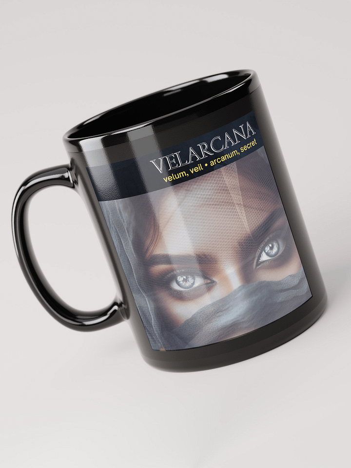 Velarcana Behind the Veil Black Mug product image (1)