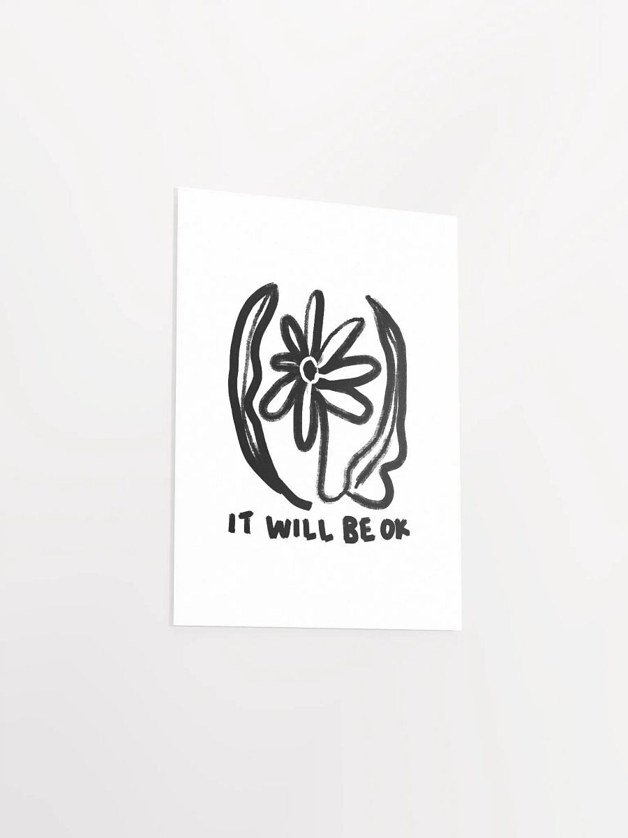 Be OK Art Print product image (25)