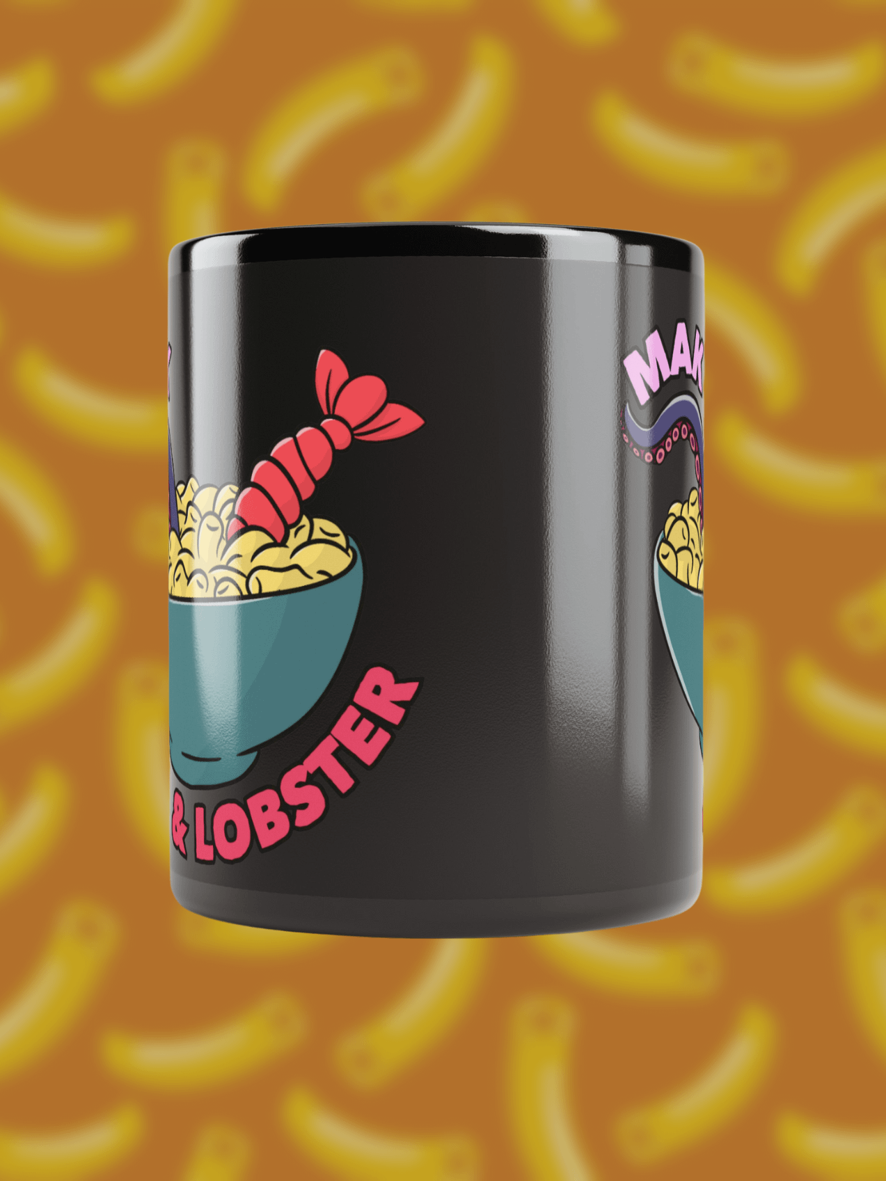 Mak & Lobster Mug 🦑🦞🧀 product image (3)