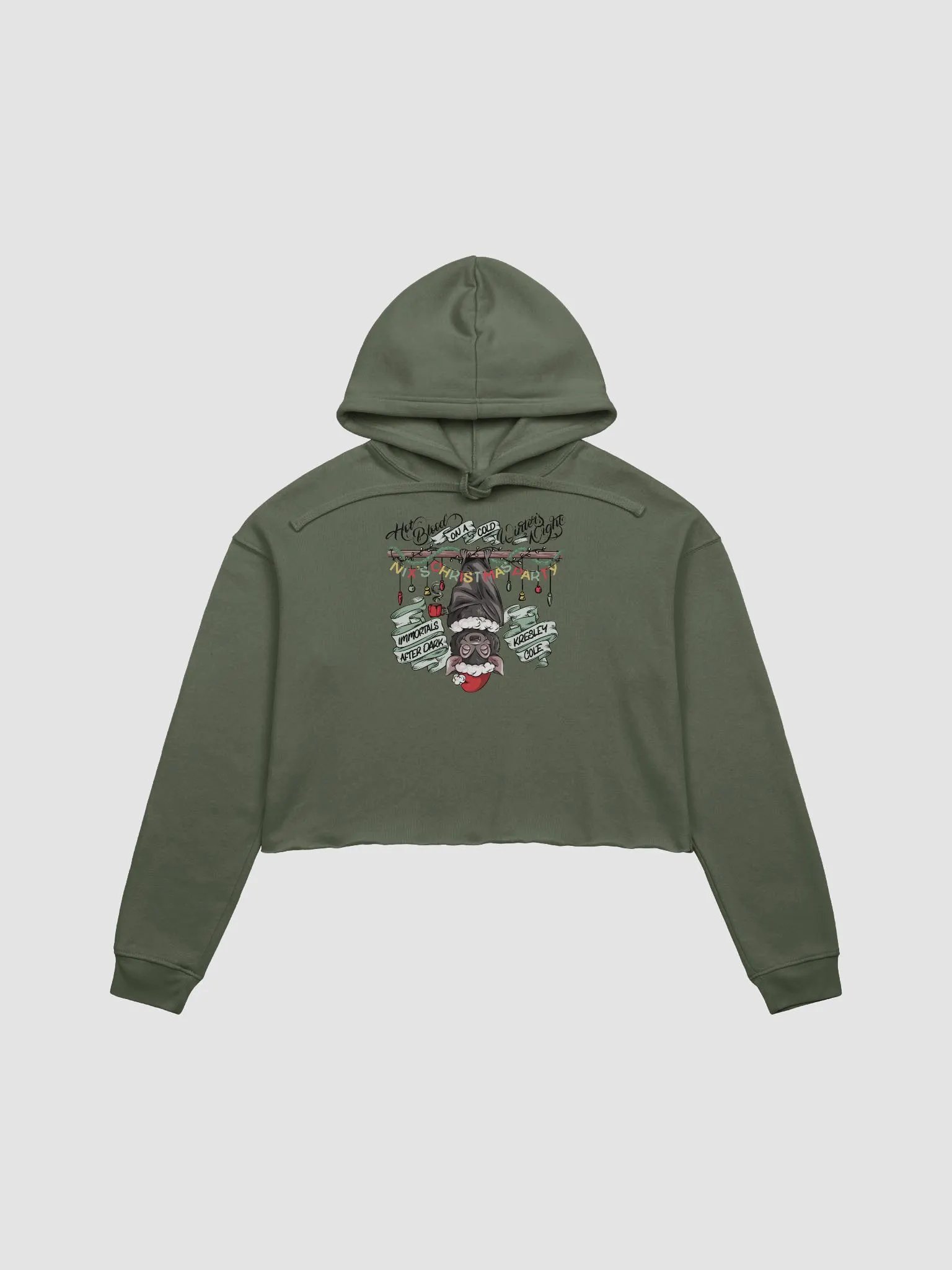 Bertil Christmas Crop Hoodie product image (1)