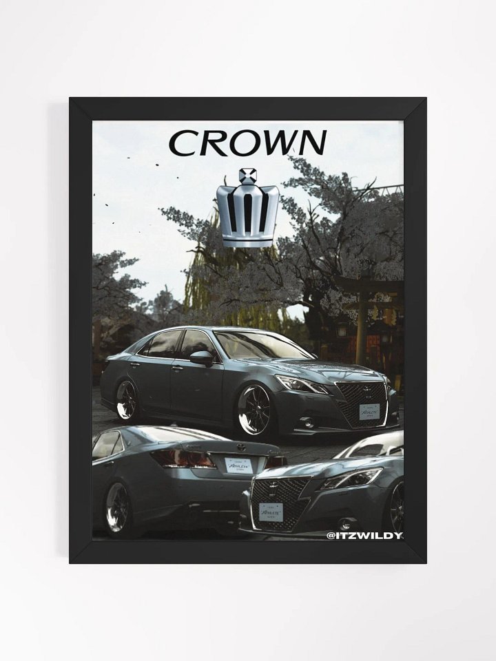 JDM Legends Toyota Crown Sedan Deluxe Poster product image (1)