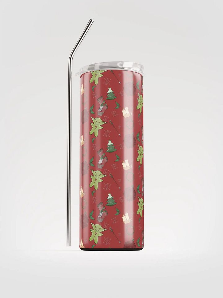 D&D Christmas Goblin - Stainless Steel Bottle Tumbler product image (1)
