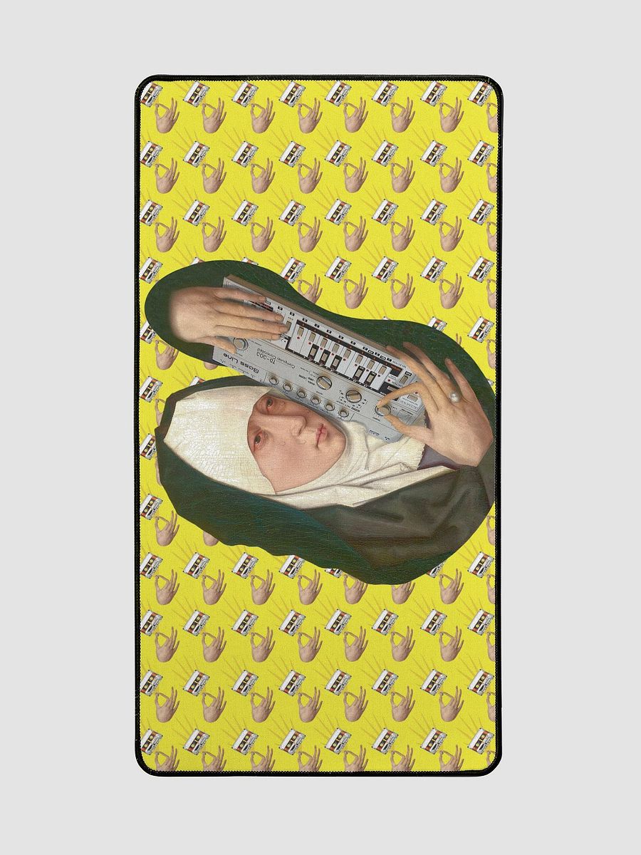 Mater Dolorosa meets Roland TB 303 by Frank Fonik Techno EDM Desk Mat product image (2)