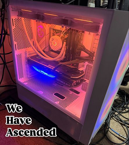 NEW PC! Im beyond happy and excited for what we can accomplish now for streams! #newpc #barbarian #ascension