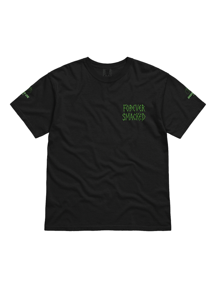 Forever Smacked – Green Flame Skeleton Unisex T-Shirt product image (1)