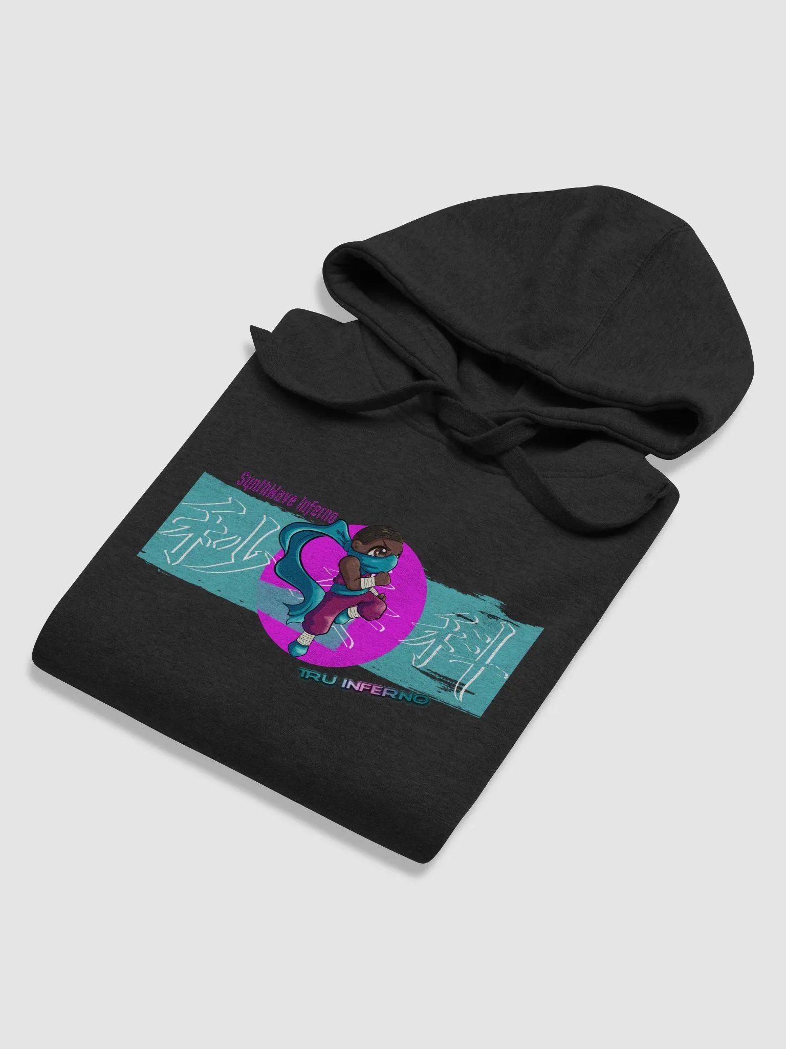 Neon Synth Banner Hoodie product image (5)
