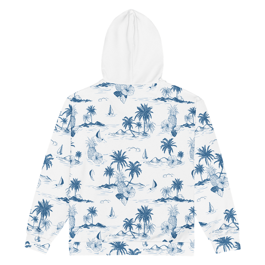 All-Over Print Island Zip Unisex Hoodie product image (2)