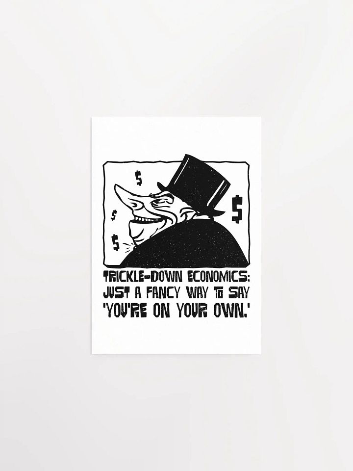 Capitalism is Immoral PosterCapitalism is Immoral Poster product image (4)