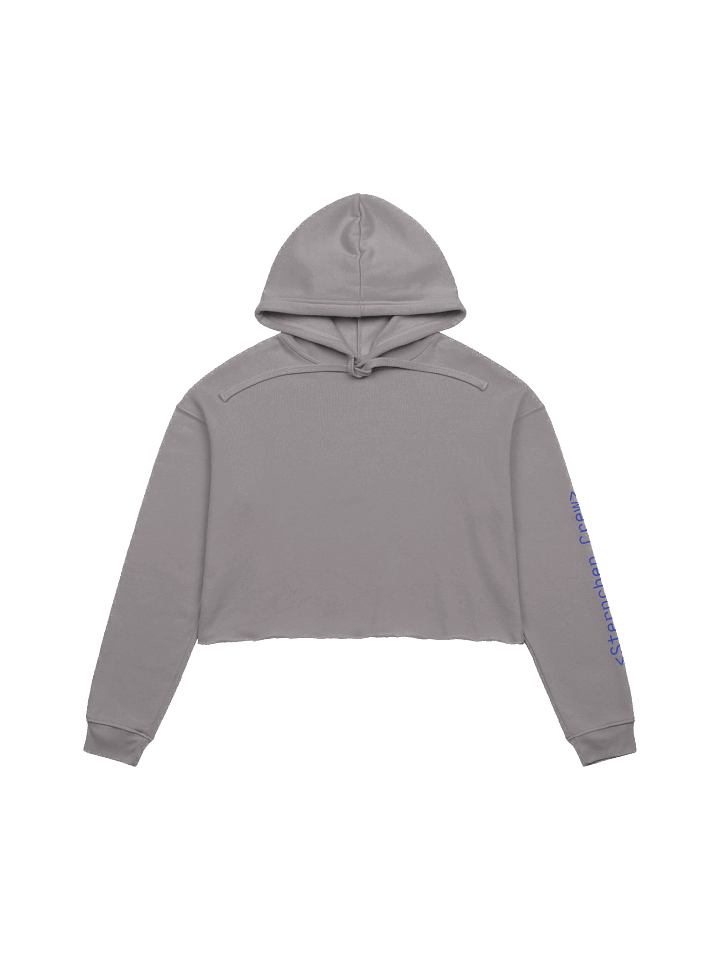 Sternchen-Crew Crop Top Hoodie product image (2)