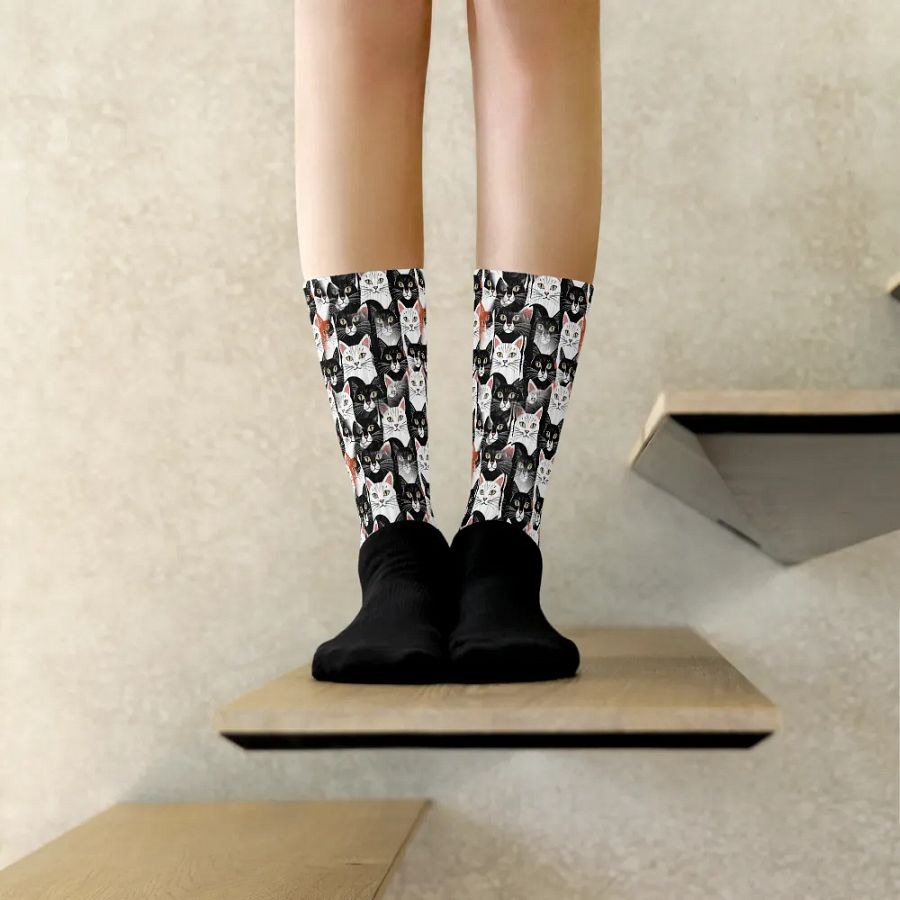 Katz Katz Katz Black Foot Socks product image (8)