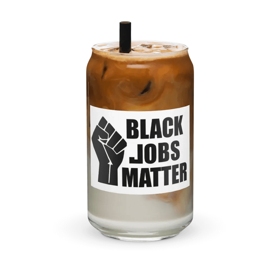 Ethan-Black Jobs Matter-CAN-SHAPED GLASS product image (36)
