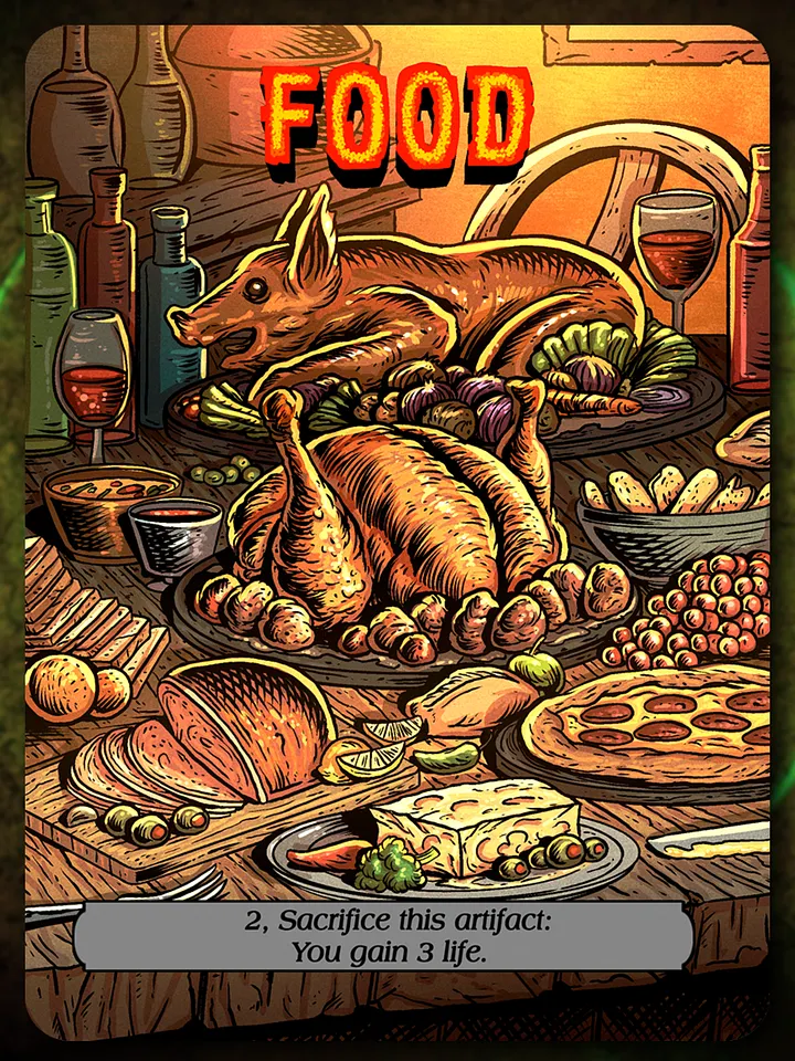 Food Full Art Token product image (1)