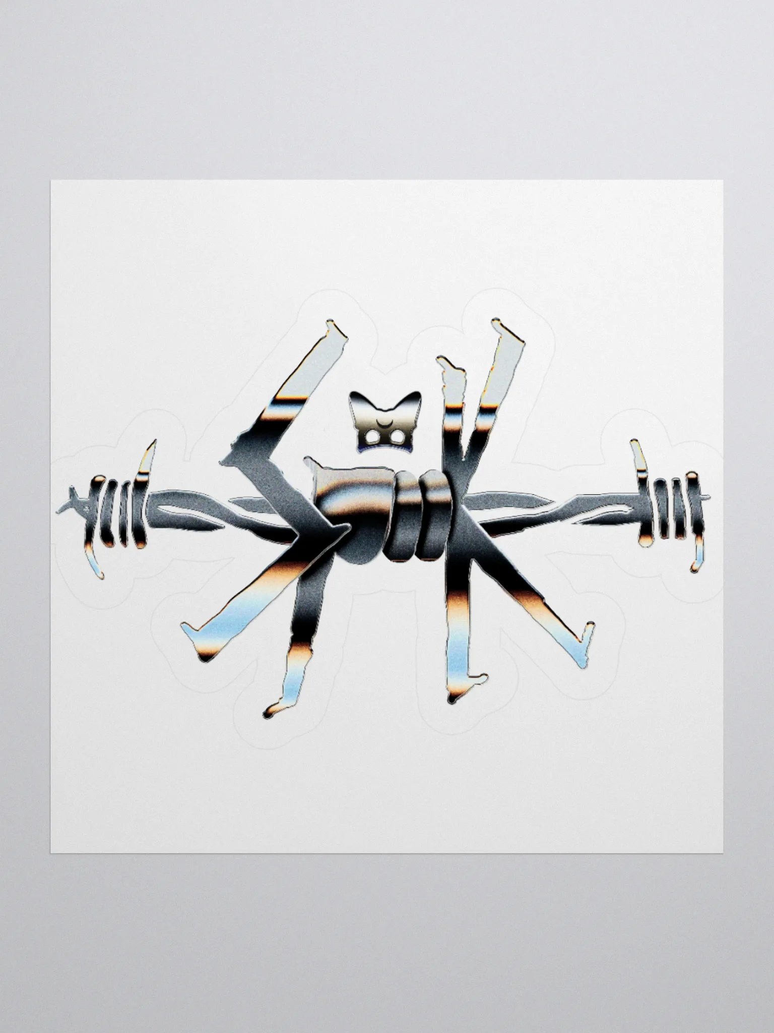 HARD&CORE Spook Barbed Wire Stickers product image (3)