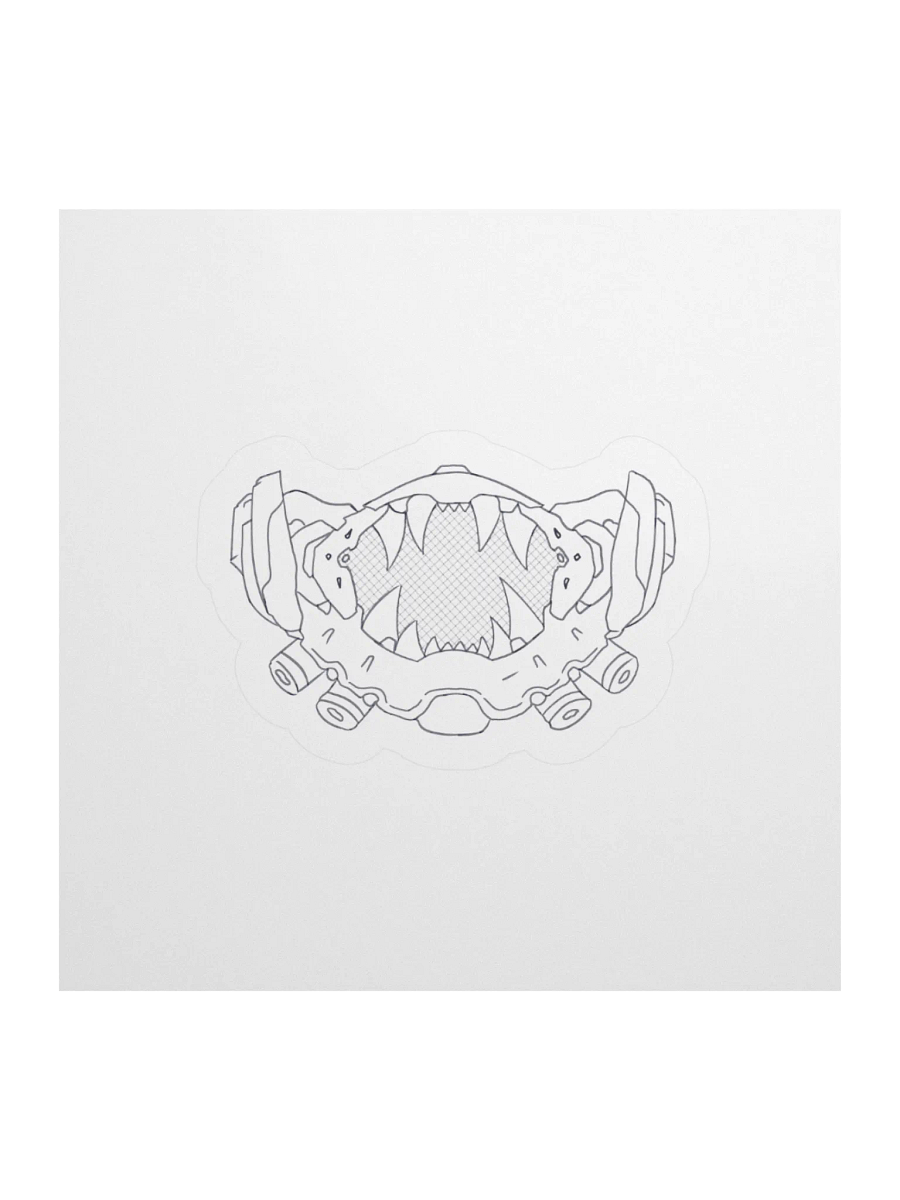 Cyber Oni Kiss Cut Stickers product image (1)