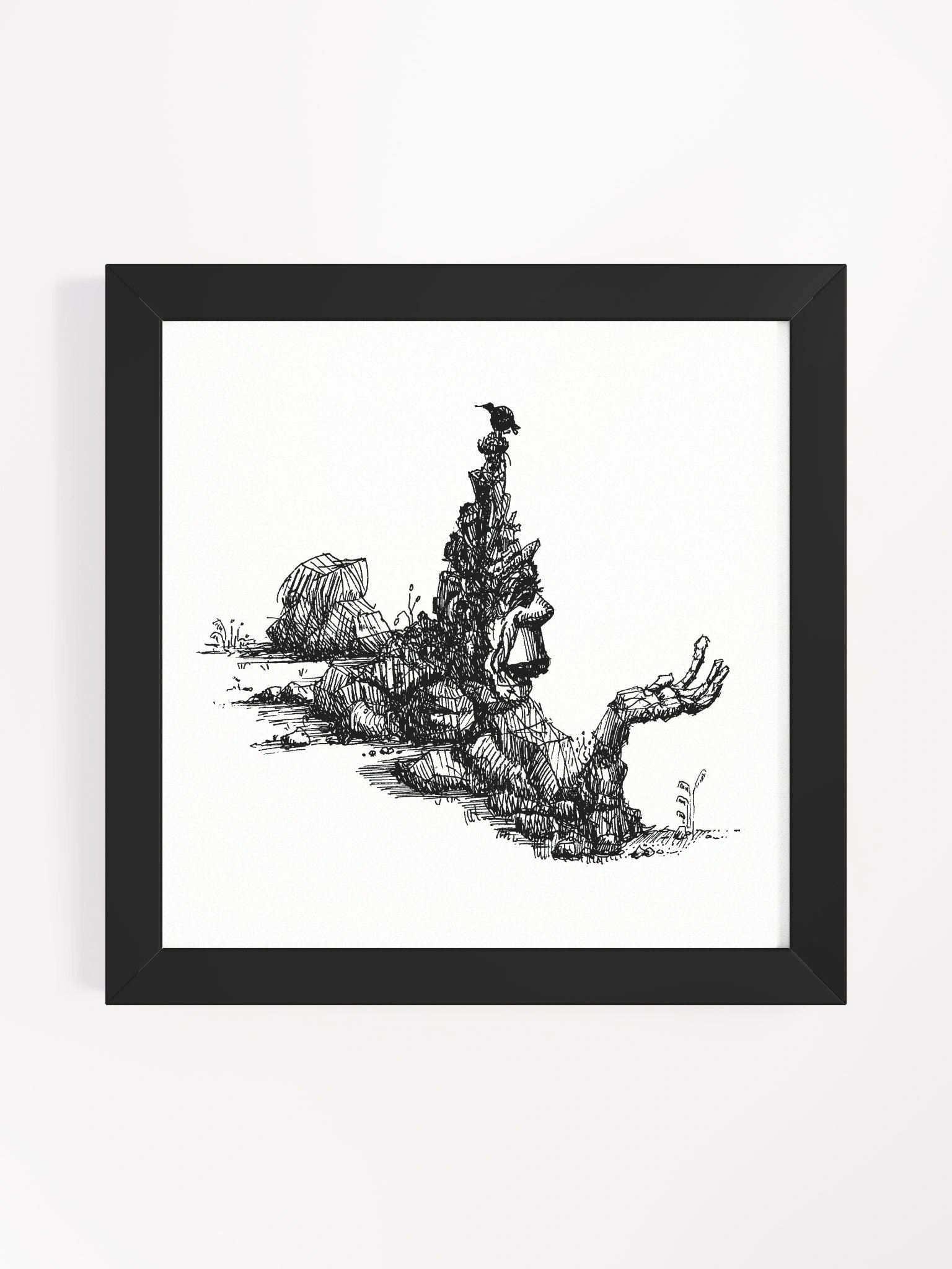 "Every Idea Is Another Path" Framed Print product image (1)