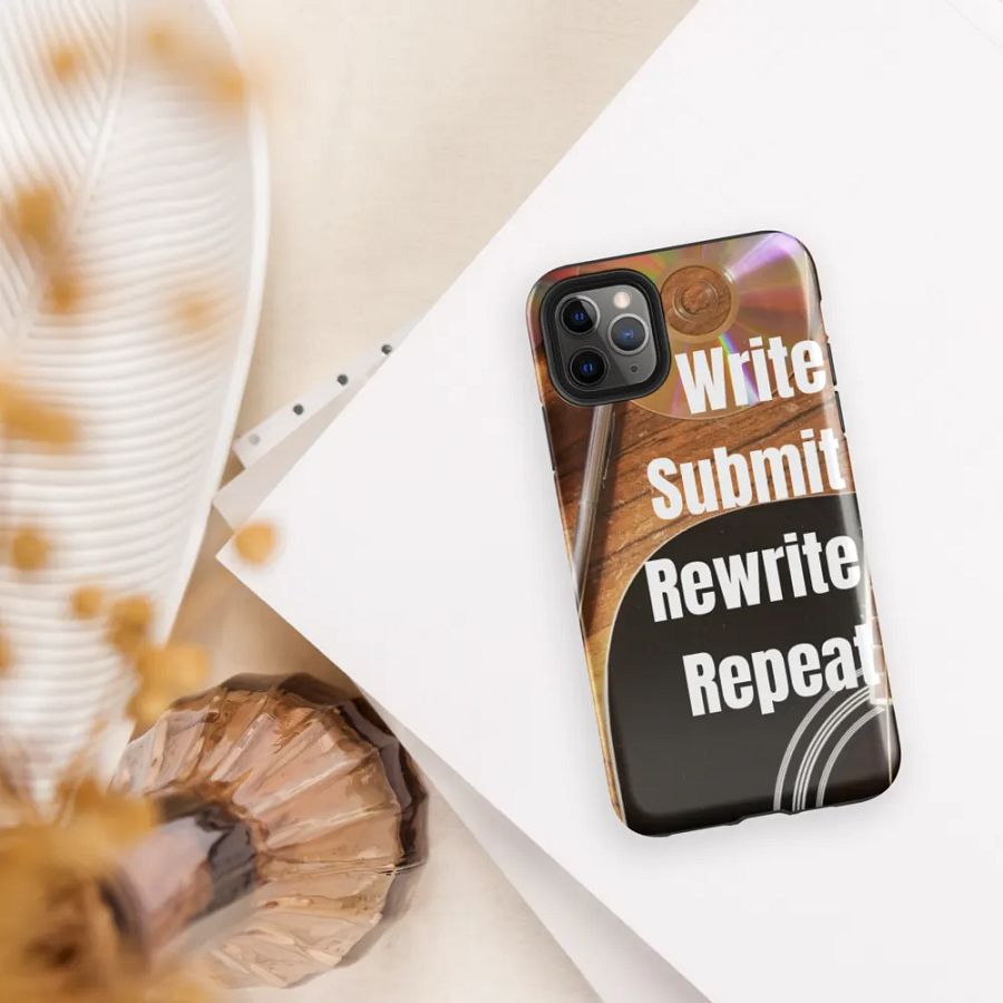 Write Submit Rewrite Repeat Toughness iPhone® Case product image (70)