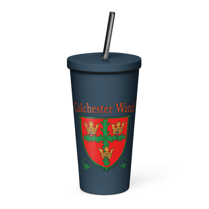 Insulated Tumbler with a Straw product image (1)