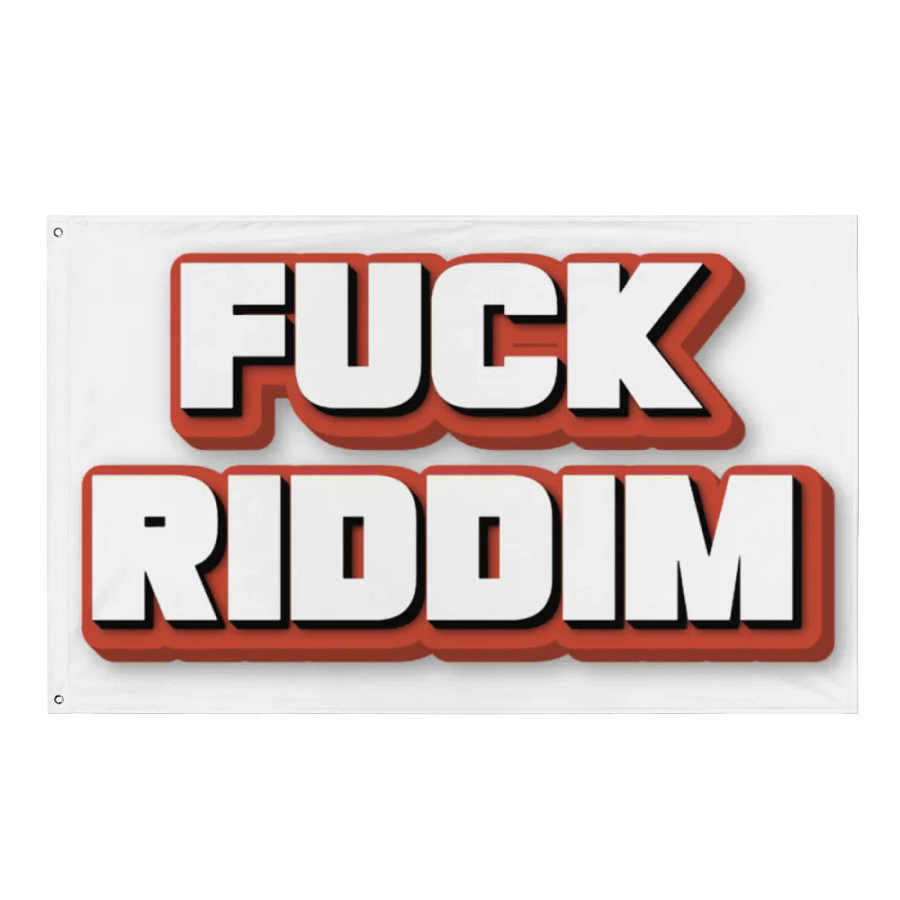 F*CK RIDDIM Flag product image (1)