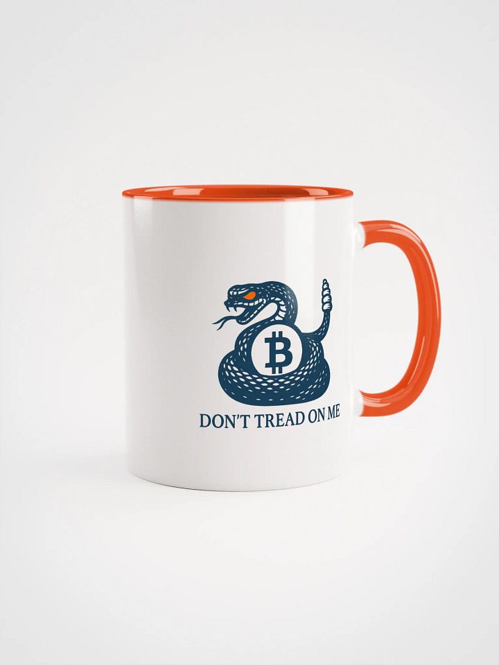 Don't Tread On Me Orange Mug product image (1)