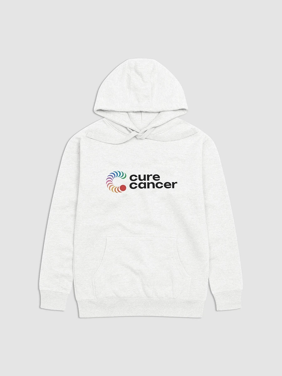 Cure Cancer | Logo Hoodie - White product image (1)